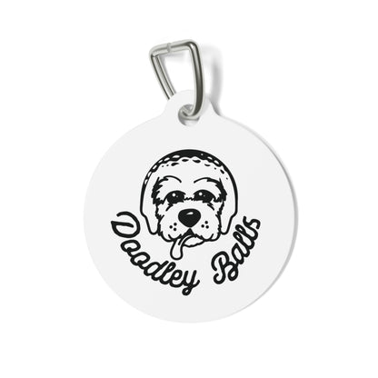 Doodley Balls Pet Tag